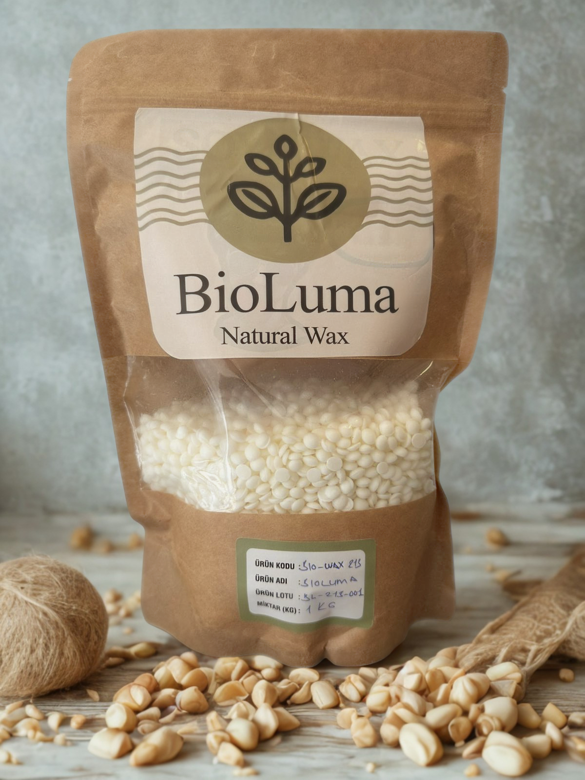 BioLuma - Doğal & Vegan Boncuk Soya Wax 900 Kg